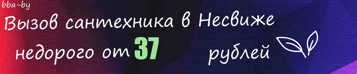 Сантехник в Несвиже