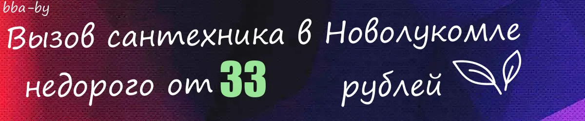 Сантехник в Новолукомле